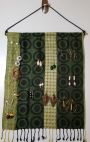 pashmina green earring hanger